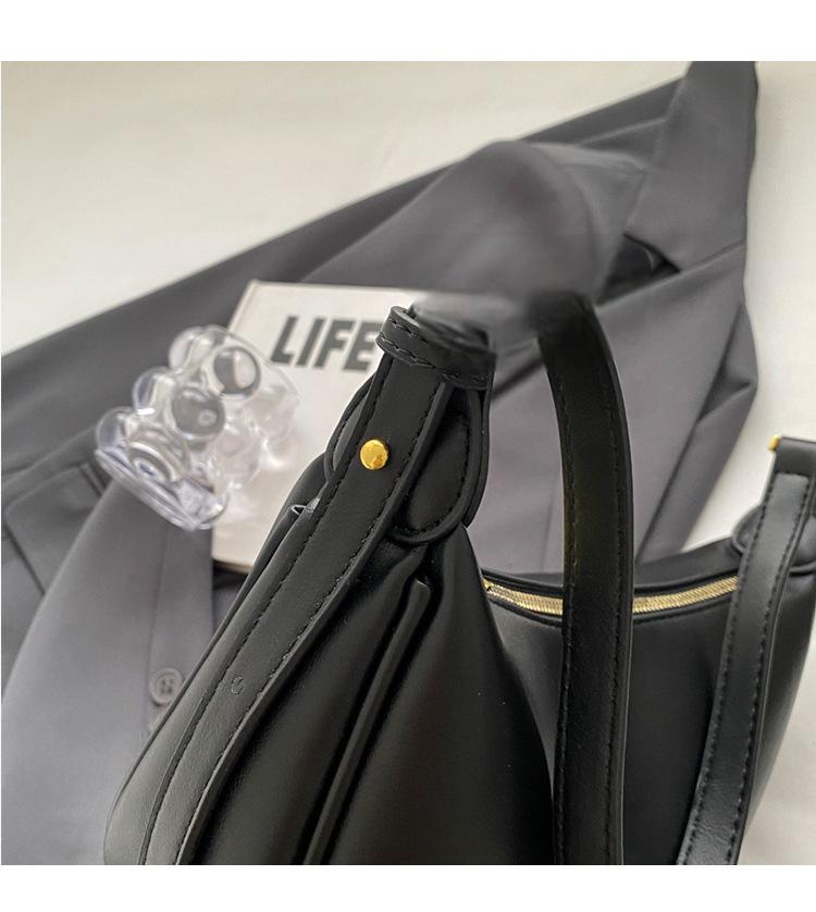 New autumn and winter simple casual dumpling bag high-end shoulder bag