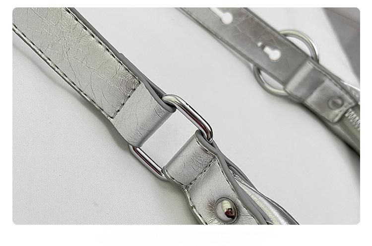 Retro burst pattern texture hand -lifted small bag