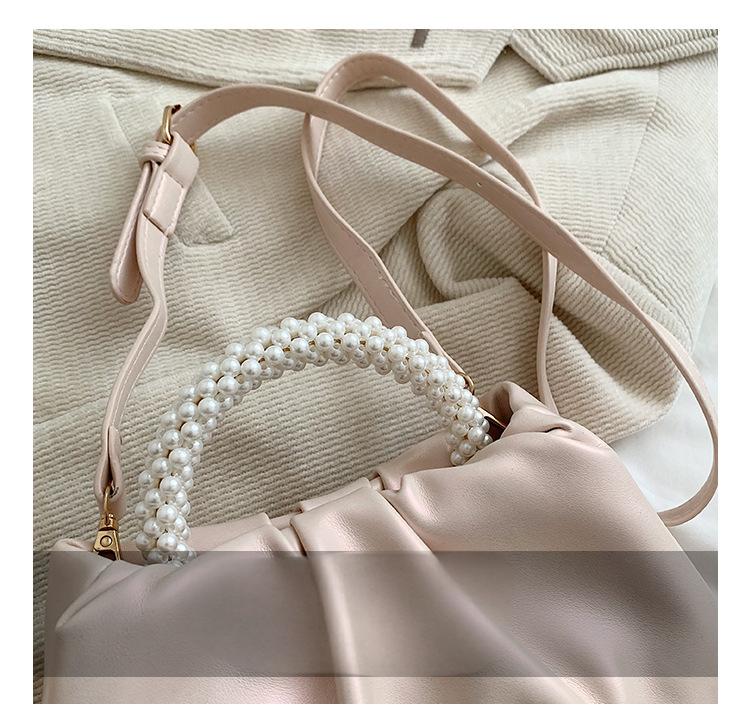 Pearlescent cloud bag Pearl hand-held shoulder crossbody bag