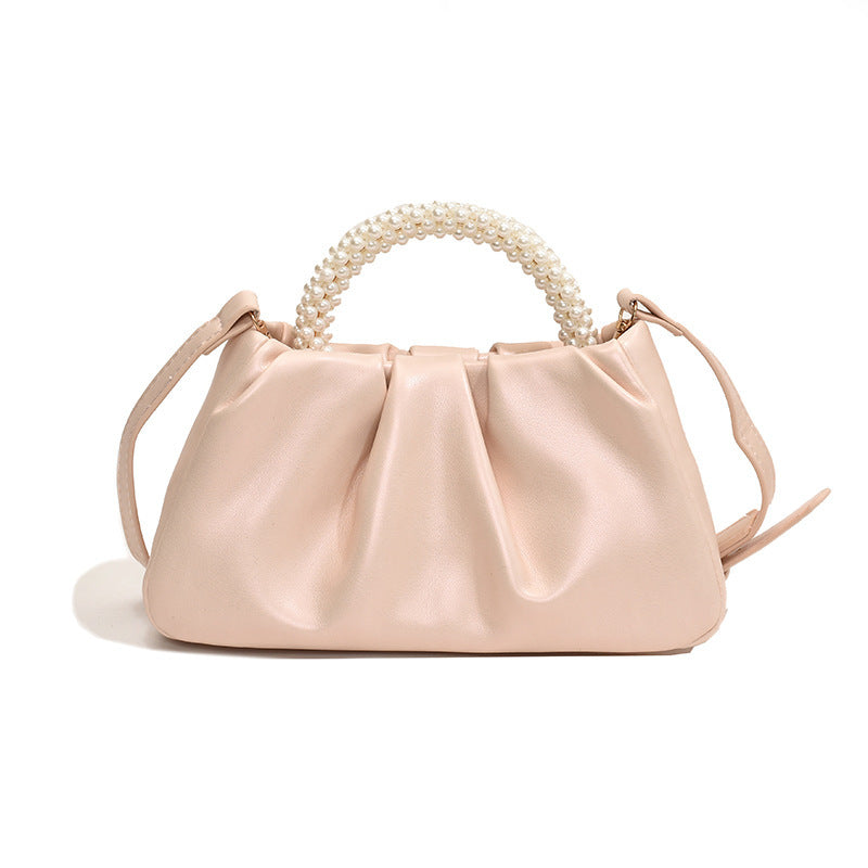 Pearlescent cloud bag Pearl hand-held shoulder crossbody bag