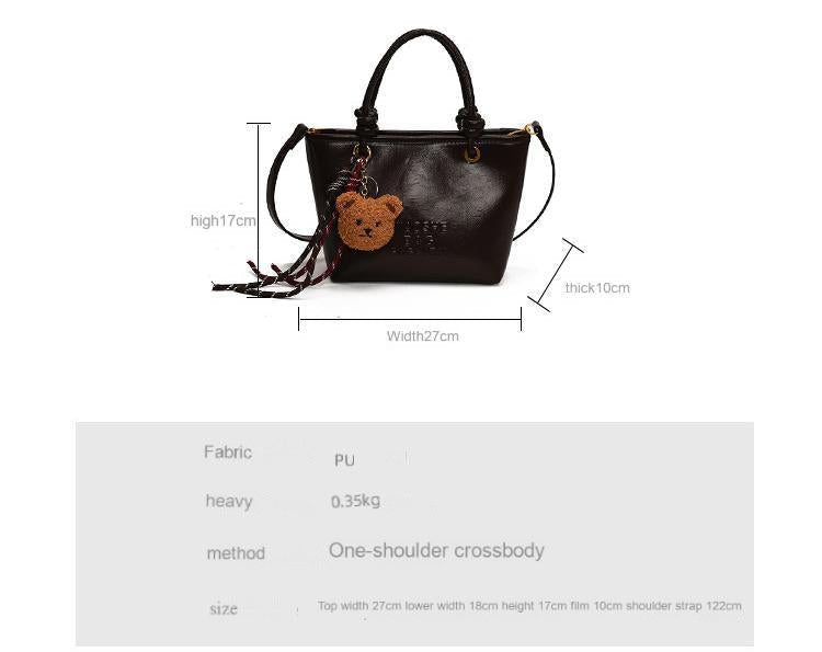 Autumn and winter versatile crossbody bag super popular portable bucket bag