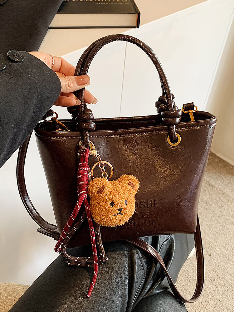 Autumn and winter versatile crossbody bag super popular portable bucket bag