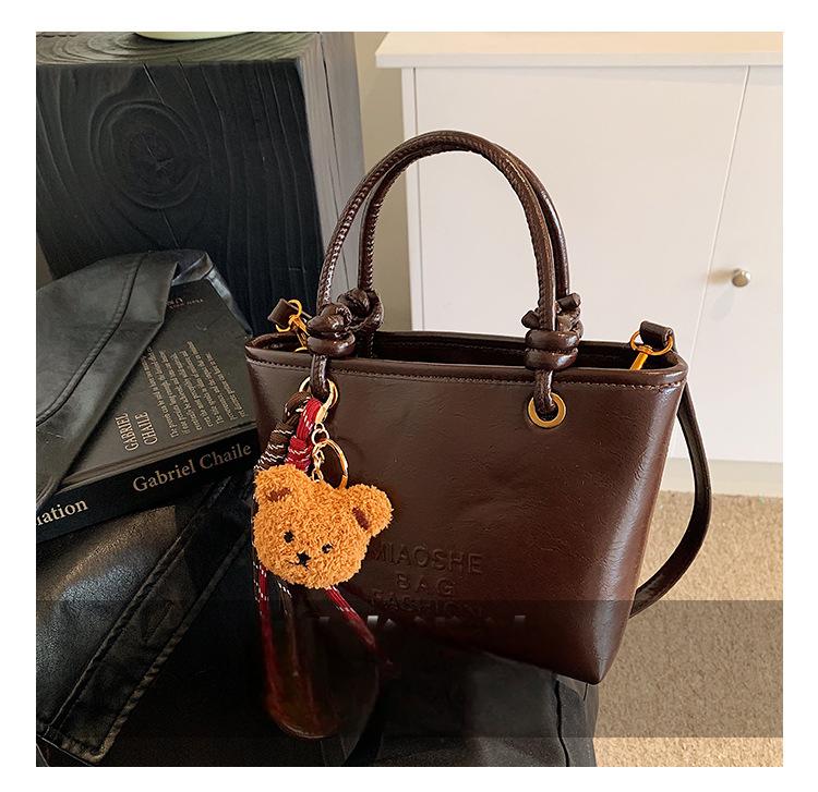 Autumn and winter versatile crossbody bag super popular portable bucket bag